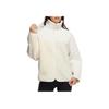 Adidas Originals Three Stripes Color Block Long Sleeve Polo Jacket Women Jacket Off-White HK2071