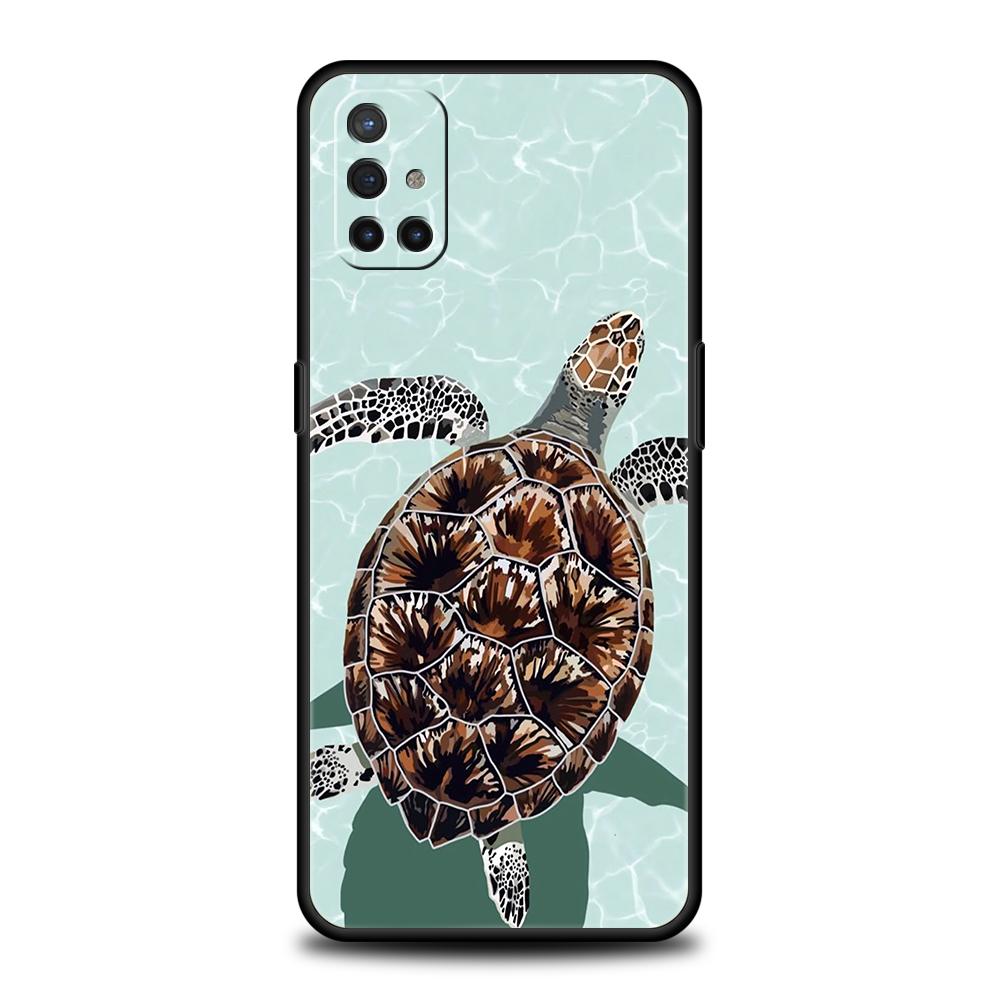 Custodia per Telefono Per OnePlus 13 12 11 10 9 Pro 9T 13R 12R 10R 9R 9RT 10T 8T 8 Nord 2T CE 2 3 5G N200 N30 Cover Morbida Tartaruga Marina Cool