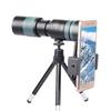 High Clarities 300x40 Monocular Telescope Zooming Focusing Green Film Binocular Optical Hunting Tourism Scope Outdoor