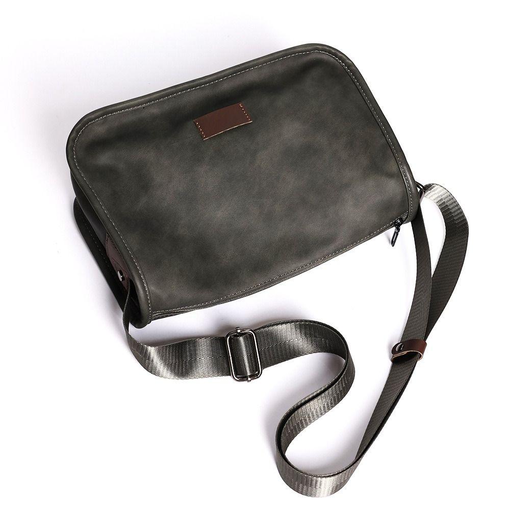 Dull Polish Shoulder Belt Bags Waterproof Single-shoulder Bag High Quality Male Shoulder Bag  Men