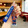 Portachiavi Ciondolo Fascino Atleta Stella del Calcio Cartone Animato