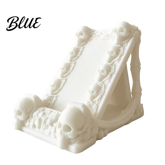 Adjustable Phone Holder 3D Printed Skeleton Mobile Holder Universal Stand Decorative Support Creative Skulls for All Models Ornament