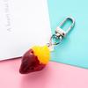 Strawberry Lover Keychain Pendant for Women
