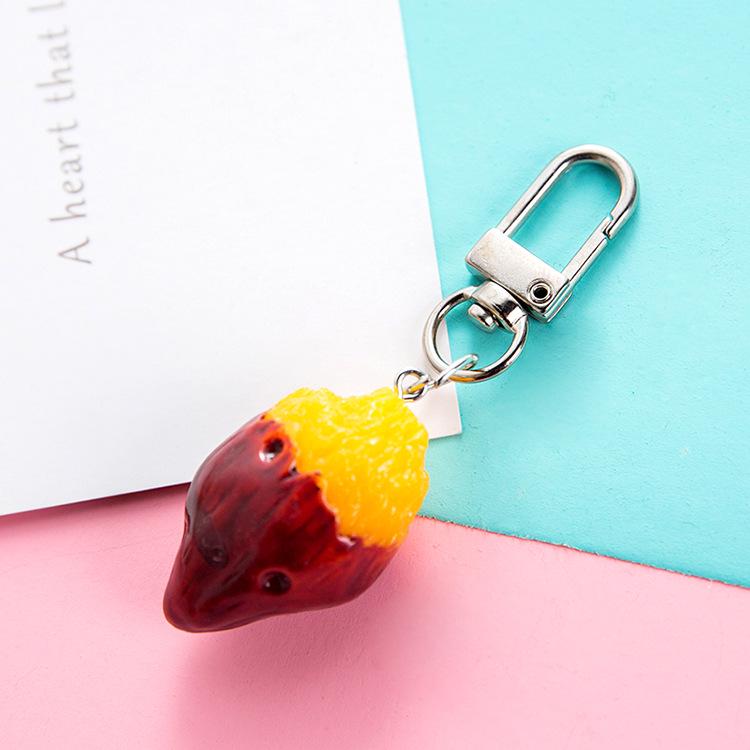 Strawberry Lover Keychain Pendant for Women