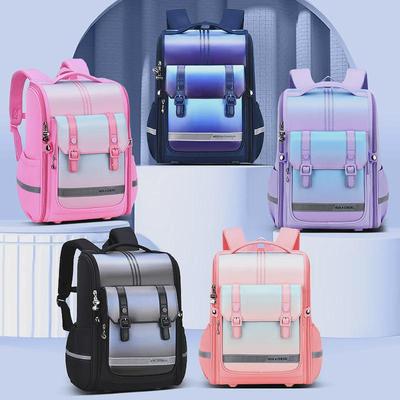 Huacheng Waterproof Spine Protection Backpack: Durable, Large Capacity, Multifunctional for Primary School Students Aged 1–6 Years