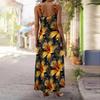 Women's Slip Dress Maxi Long Dress Flower Pattern Print Dress Spring & Summer Leisure Vacation