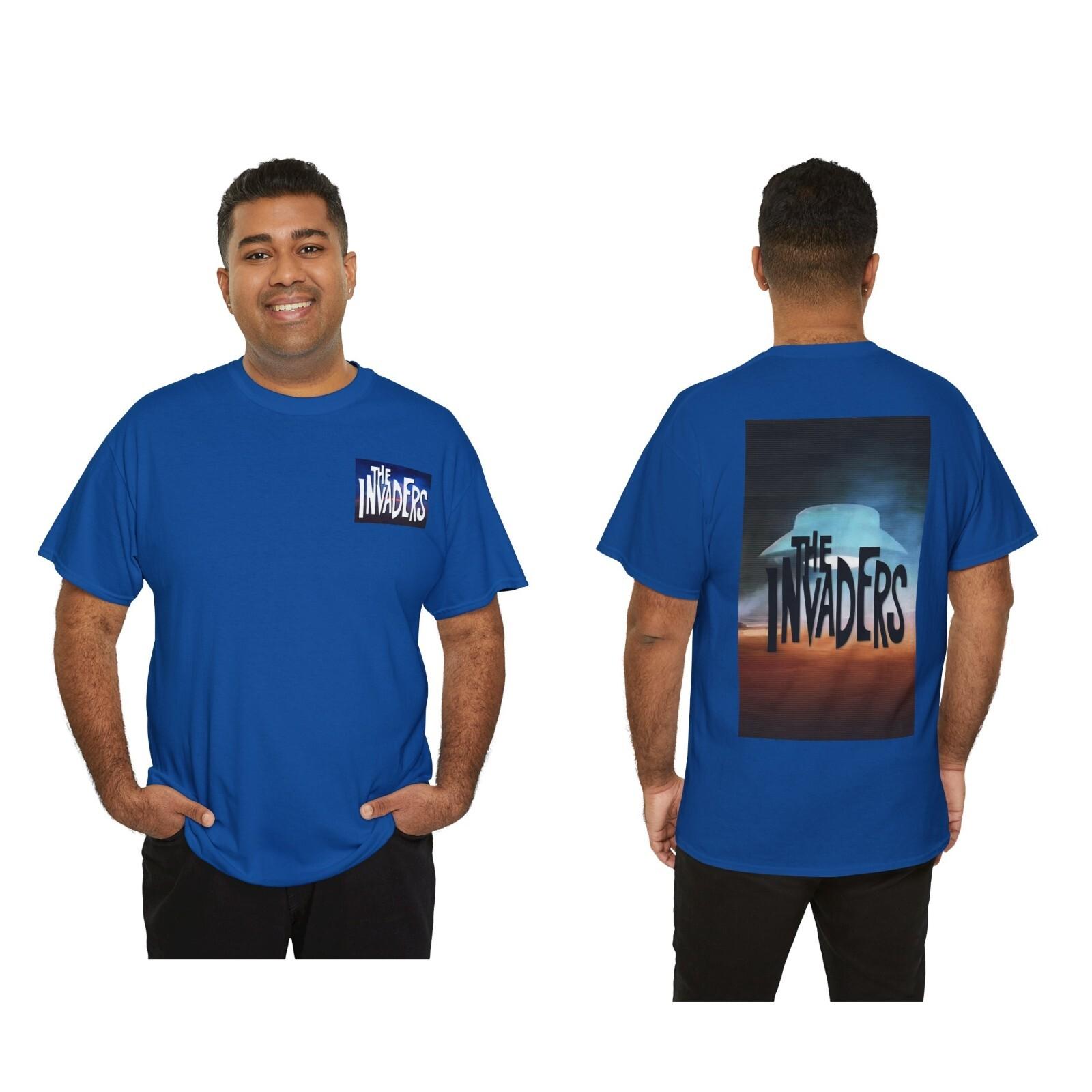THE INVADERS (1967) T-Shirt Mens Womens Tees Top Style C Science Fiction UFO UFO Aliens Alien 2XL