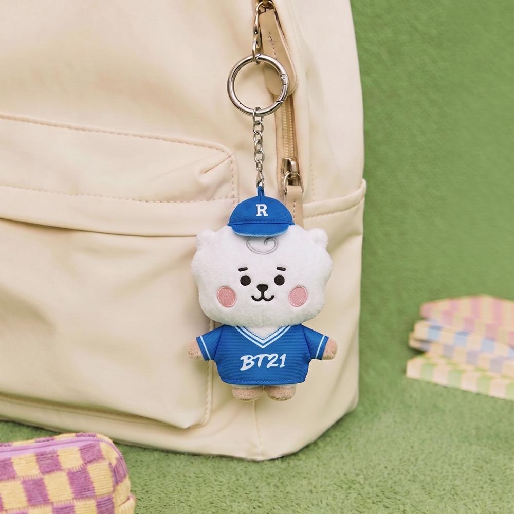 [[LINE FRIENDS] BT21 Baseball Finger Puppet Keyring