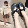 New Spring and Autumn Girls Simple Fashion Dance Performance Soft Sole Comfortable Leather Shoes