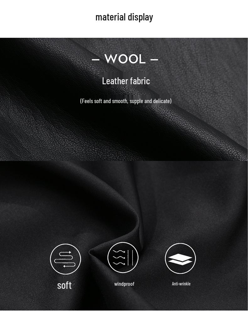 Women's Fashionable PU Leather Stand Collar Jacket, Spring 2025 Collection, Short Style Outerwear