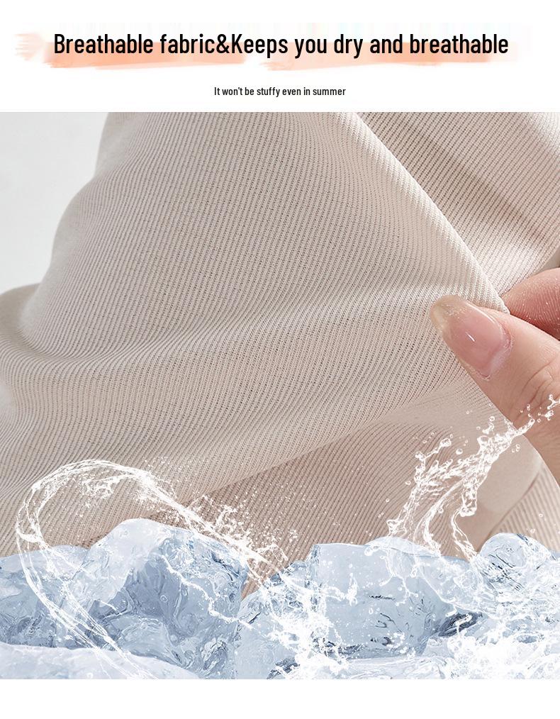 2026 Spring/Summer Ice Silk Maternity Joggers: Lightweight, Loose-Fit Casual Harem Pants