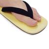 [Kyouetsu] Men's Geta Sandals with High Milon Straps (S (25cm), Black)