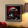 New Arrival 5D DIY Full Circle Diamond Painting "Red Flying Eagle" Embroidery Cross Stitch Home Decor Gift