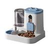 Automatic Pet Feeder Cat Feeder with Water Dispenser 2-in-1 Large Capacity Self Feeding Device for Small Medium Dog Puppy Kitten