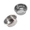 Portafilter Filter Basket Fit for Breville Coffee Machine Double Layer 2 Cup Pressurized Stainless Steel Portafilter