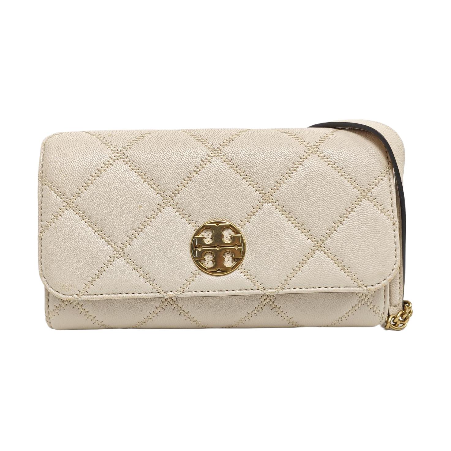 [Pre-Owned] Flap Closure Lambskin Shoulder Crossbody Bag - Very Good #1XC1ALU ONE SIZE