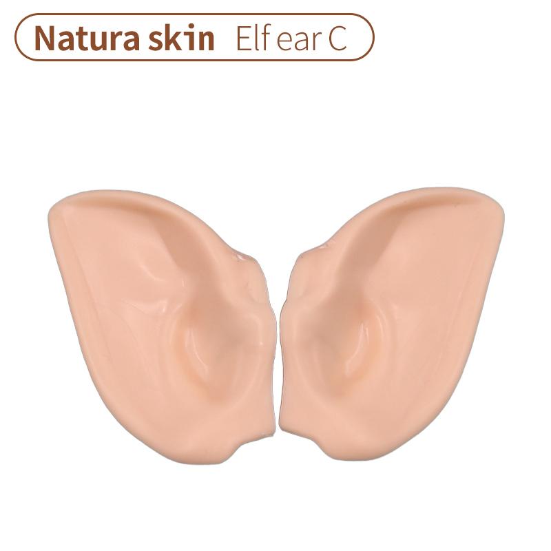 DBS Blyth Puppe Ohr Menschliche Ohren, Elfenohren Mit Ton befestigt, kein Schneiden erforderlich Weiße Haut, Bräunliche Haut, Dunkle Haut, Natürliche Haut