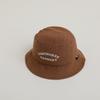 New Children Bucket Hats For Boys Girls Spring Autumn Thin Cap Letter Panama Sunhat Outdoor Hiking Fishing Hat Fisherman Caps