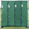 Uflower Artificial Flower Wall Roll-Up Green Fabric Floral Backdrop - Wedding Event Party Decor Curtain