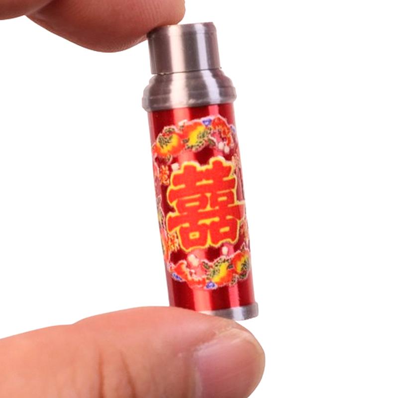 

1/12 Mini Dollhouse Accessories with Chinese Warm Water Bottle Scenery