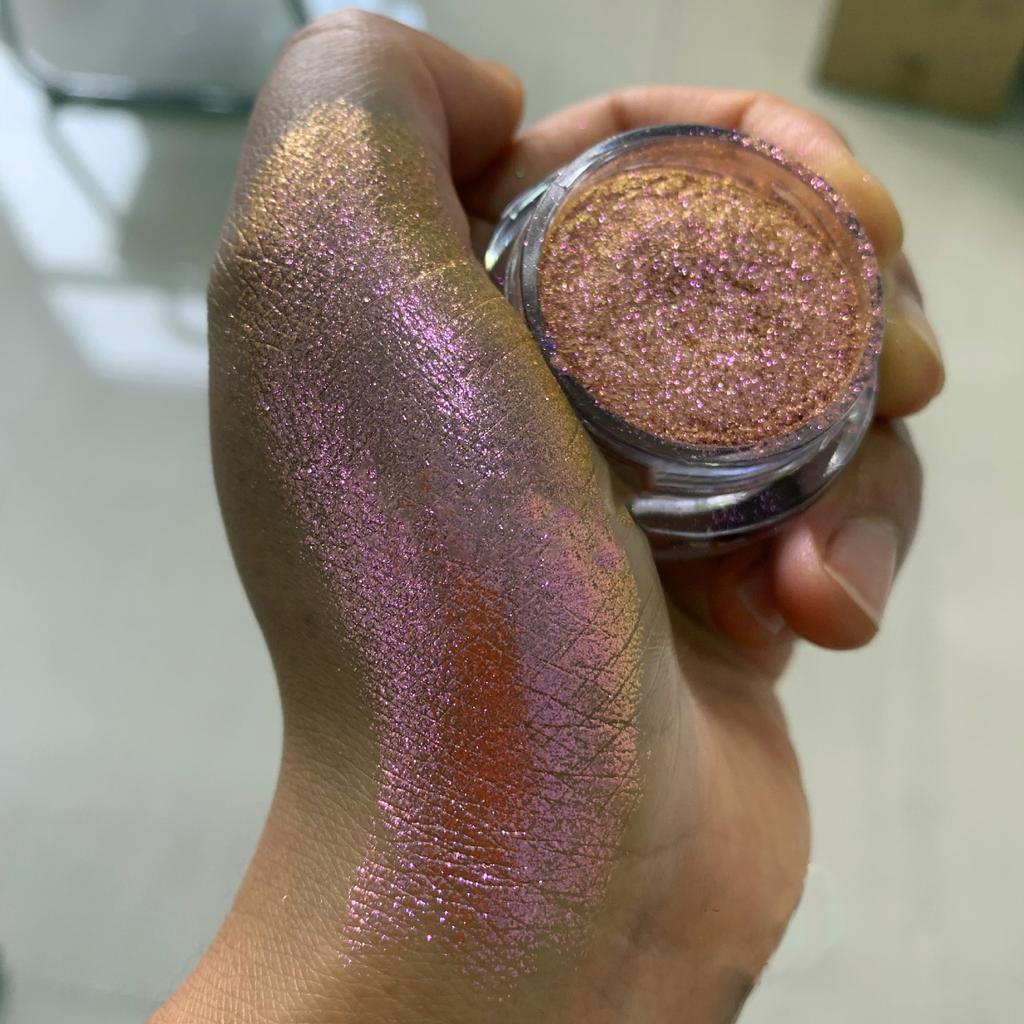 Multichrome Chamäleon Lidschatten Pulver Nagel Glitters Aurora Neon Regenbogen Pigment Chrom Pulver Schillernden Lidschatten Nagel Dekore