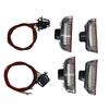 For VW Golf 5 6 7 7.5 T-ROC CC Passat Jetta Tiguan Variant Phidnon Scirocco Touran Auto Signal Lamp 2Pcs 12V LED Car Door Light