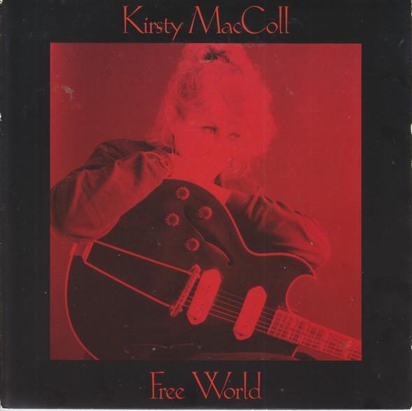 

7inch Record KIRSTY MACCOLL - Free World KMA1 Virgin 1989 UK Rock Used