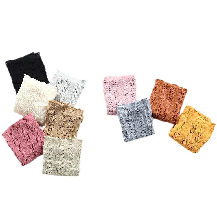 Women's Spring/Summer Cable Knit Slouch Socks with Lettuce Edge