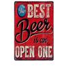 Shabby Chic BEER Vintage Metal Sign Bar Cafe Pub Tavern Home Decor Beer Wine Art Painting Plate Plaque 30x20cm