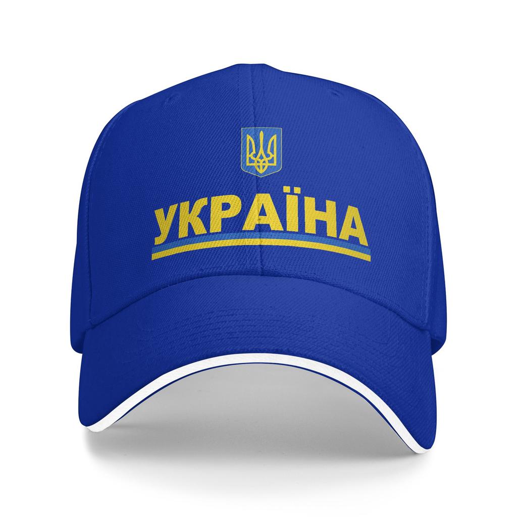 Summer Casual Baseball Cap Tryzub Flag of Ukraine Shirt Ukrainian Jersey in Cyrillic Fishing Hip Hop Hats For Men Baseball Caps