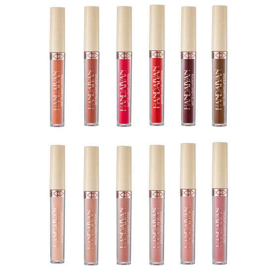 

2,5 мл HANDAIYAN декоративная глазурь для губ, гладкая портативная полноцветная красочная глазурь для макияжа губ для девочек