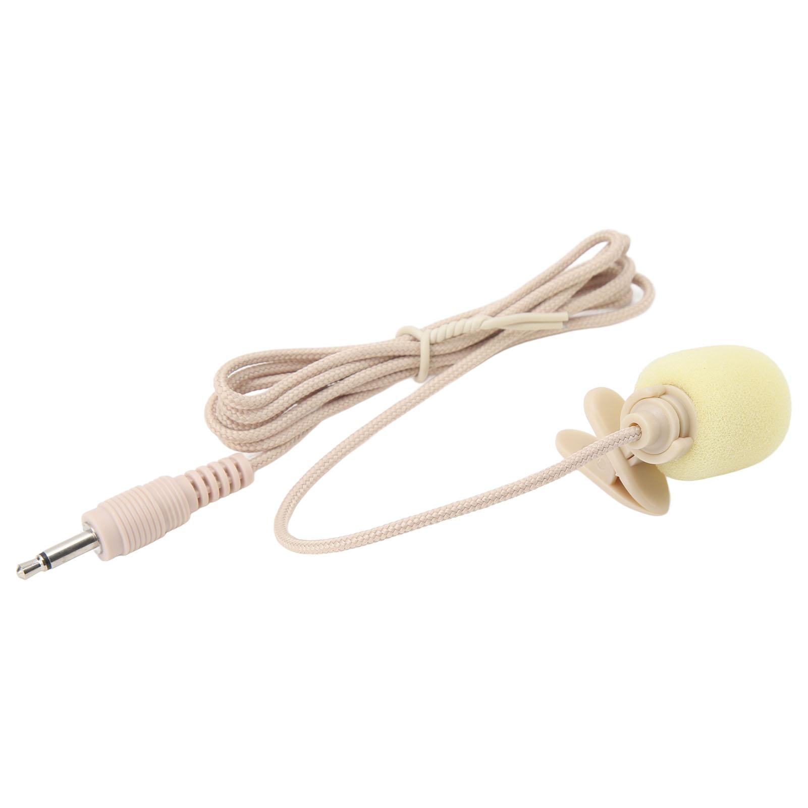 

Петличный микрофон с шумоподавлением, ветрозащитная губка, предотвращающая помехи, мини-микрофон