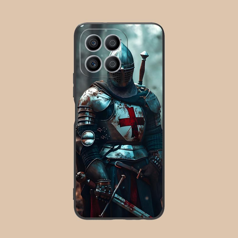 

Templar Knights Mobile Phone Case for Honor 90 80 70 60 50 30 20 10 9 8 7 Pro S SE Lite 5G Colorful Printing Cover Cover Pretty Honor 8