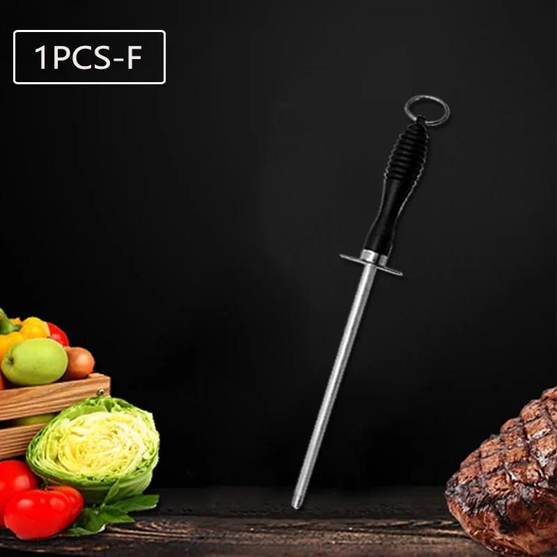 WXCOO 1PCS Kitchen Forged Knife Meat Cutting Knife Stainless Steel Butcher BBQ Knife Bottle Opener Knife Kitchen Accessories