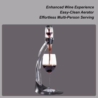 Red Wine Decanting Filter Wine Aerator Rapid Wine Aerator Decanter Portable Quick Multi-Purpose Kitchen Tool For Dinners Bars