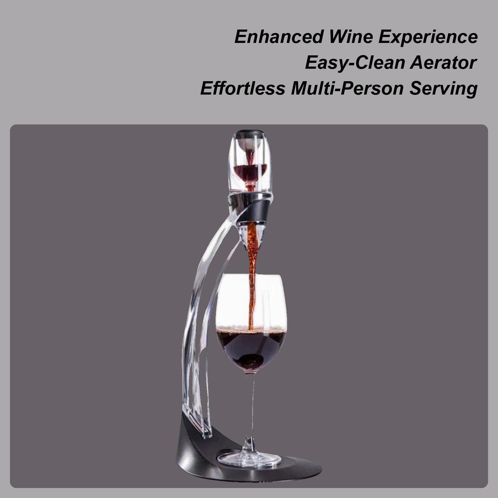 Фильтр для декантирования красного вина Аэратор для вина Быстрый аэратор для вина Декантер Портативный Быстрый Многоцелевой Кухонный Инструмент Для Ужинов Баров China Mainland