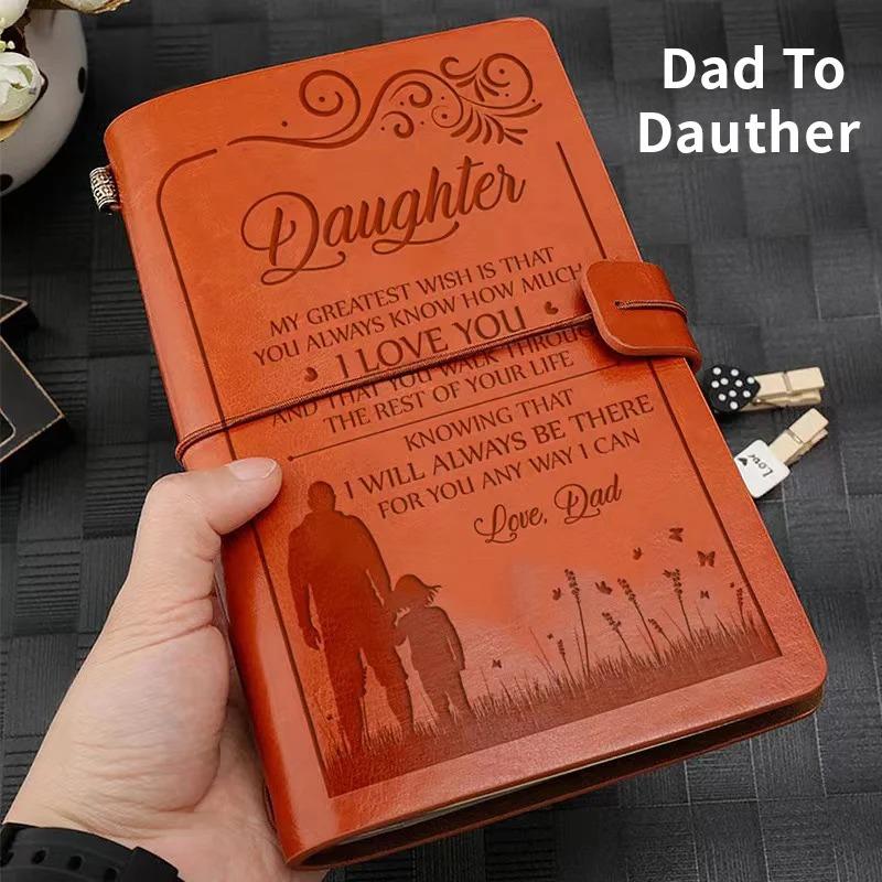 Notatnik ze skóry PU w stylu vintage Wysokiej jakości dziennik podróżny Notatnik Uroczy pamiętnik Prezenty rodzinne