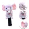 Wood Golf Club Headcover Head Cover Soft Accessories Cartoon Adorable Protection Sleeve
