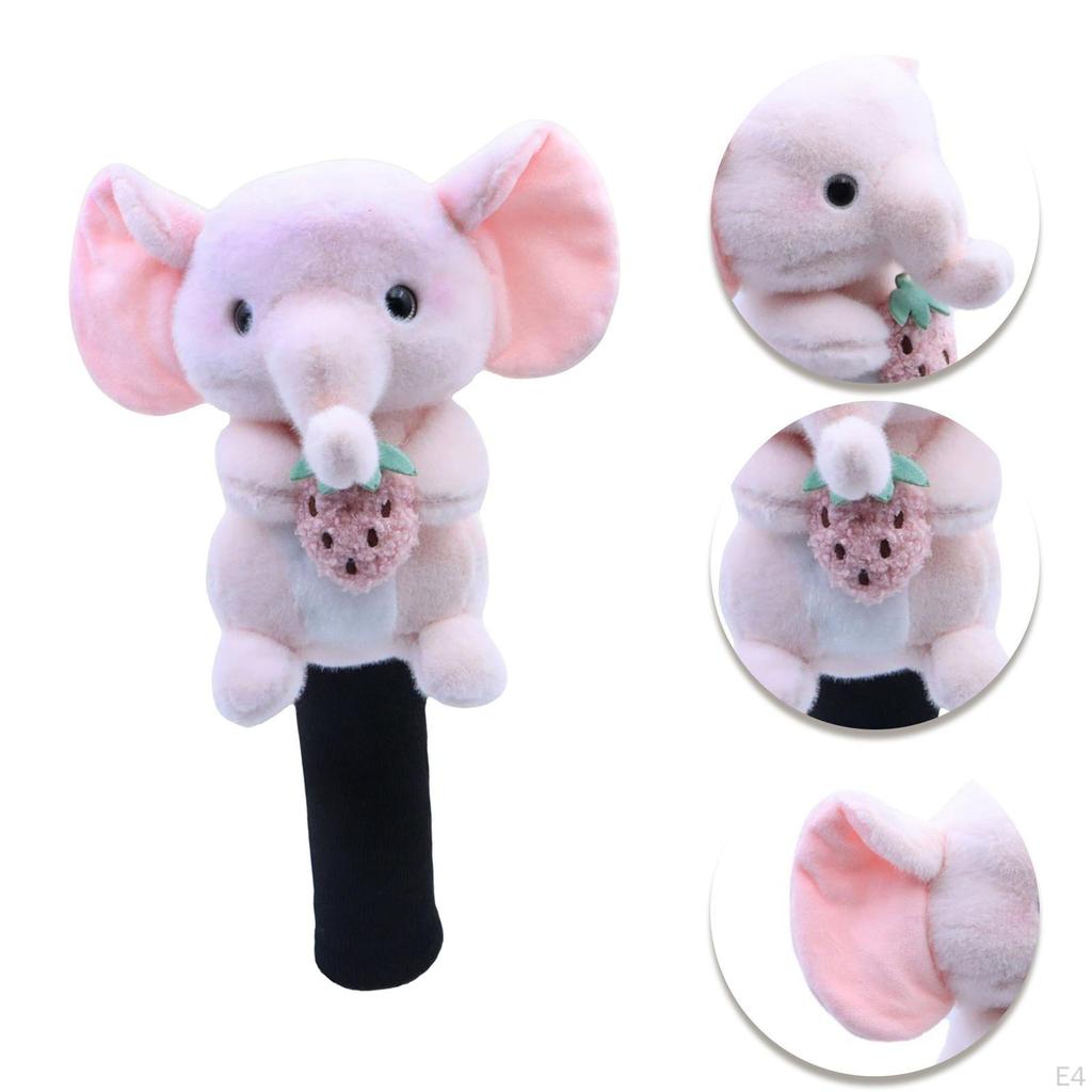 Wood Golf Club Headcover Head Cover Soft Accessories Cartoon Adorable Protection Sleeve