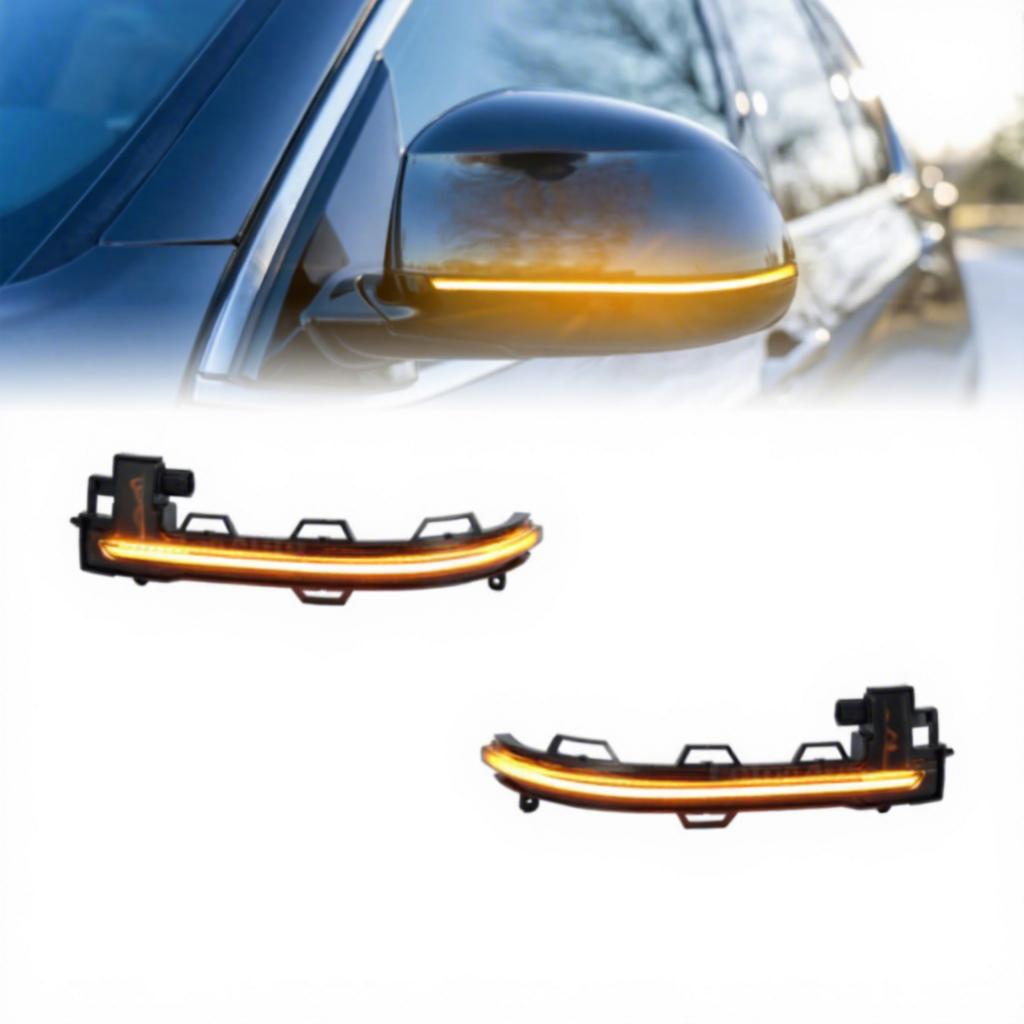 Super Bright Led Sequential Turn Signal Lights for BMW F25 F26 F15 F16 X3 X4 X5 X6 Dynamic Mirror Blinker Indicator Lamps
