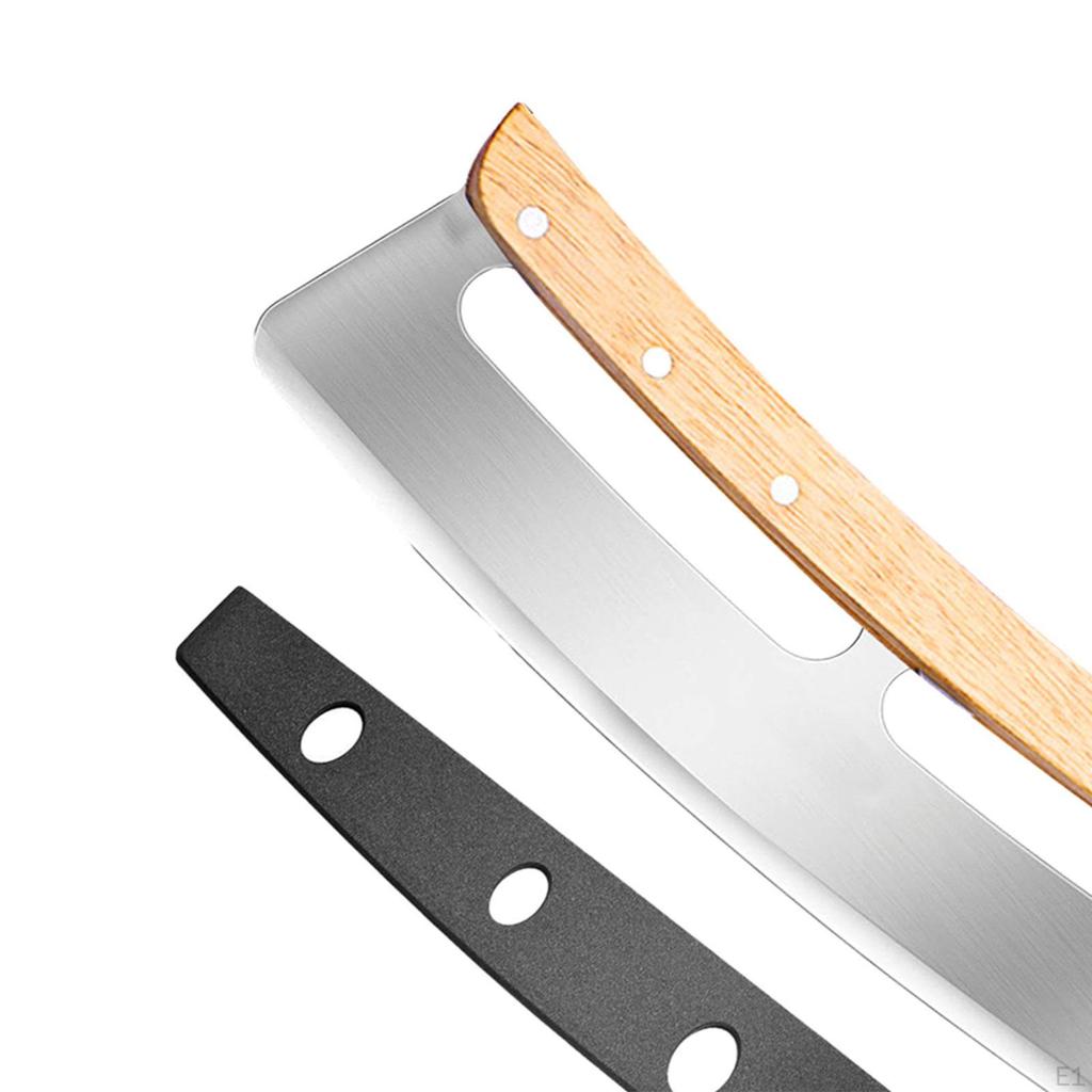 Pizza Cutter Rocker Cheese Pie Bread Blade Slicers