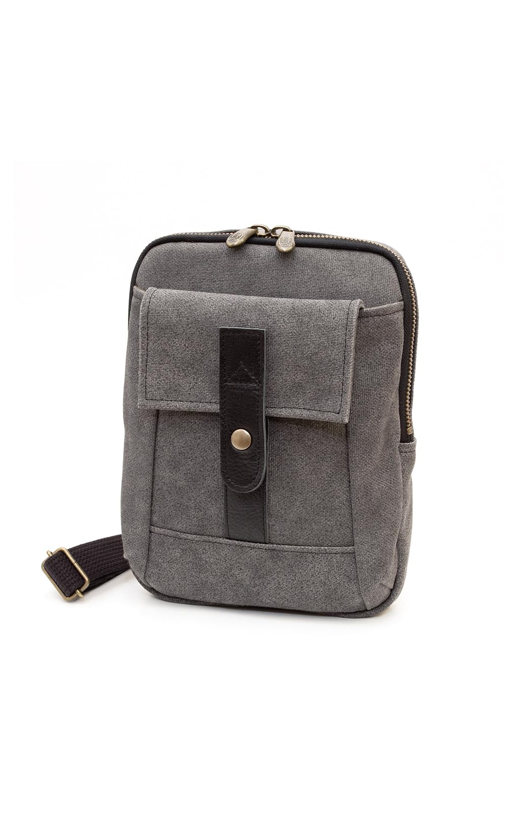 

[creare Kiki] Мужская узкая наплечная сумка для смартфона и гаджетов, холст, окрашенный хурмой, сделано в Японии, идеальный подарок на день рождения для папы (ИнКбинчотан