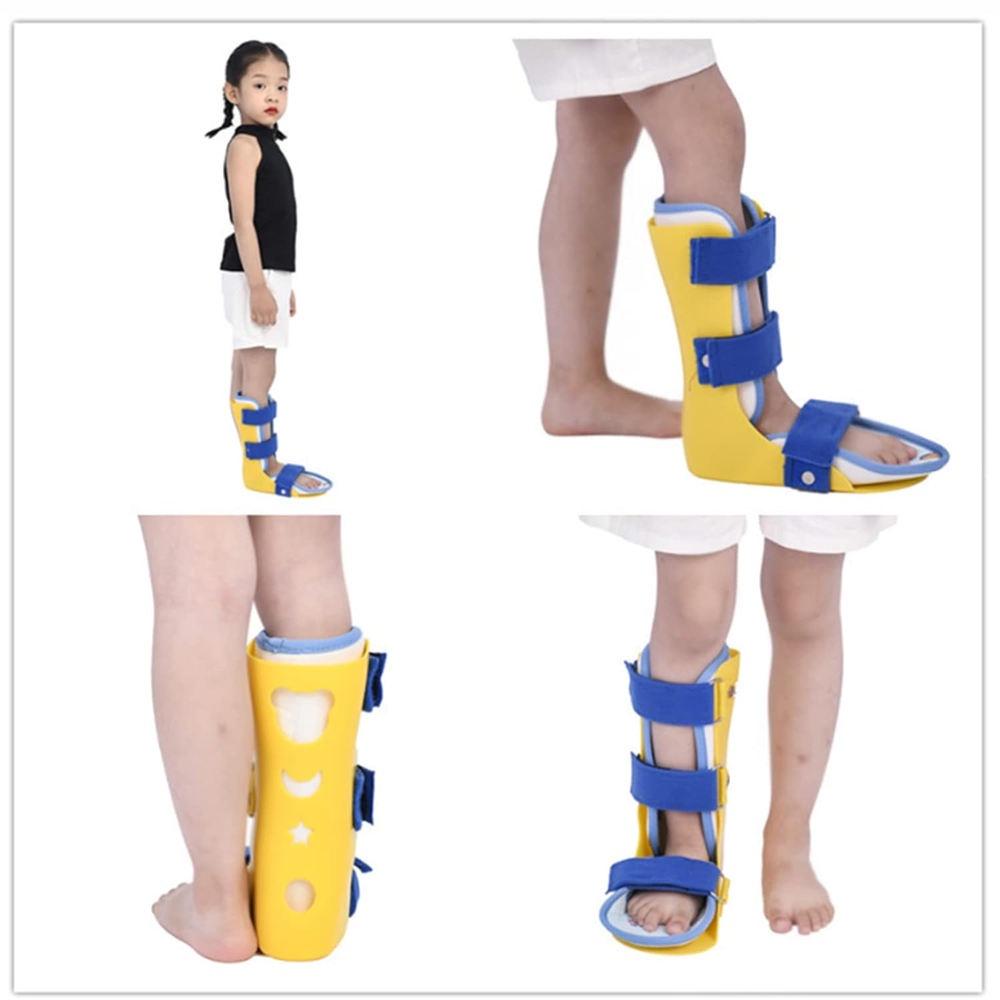 1Pcs Adjustable Child Foot Stabilizer Brace Ankle Fixation Supports Protector Ankle Sprain Foot Drop Valgus Rehabilitation Treatments