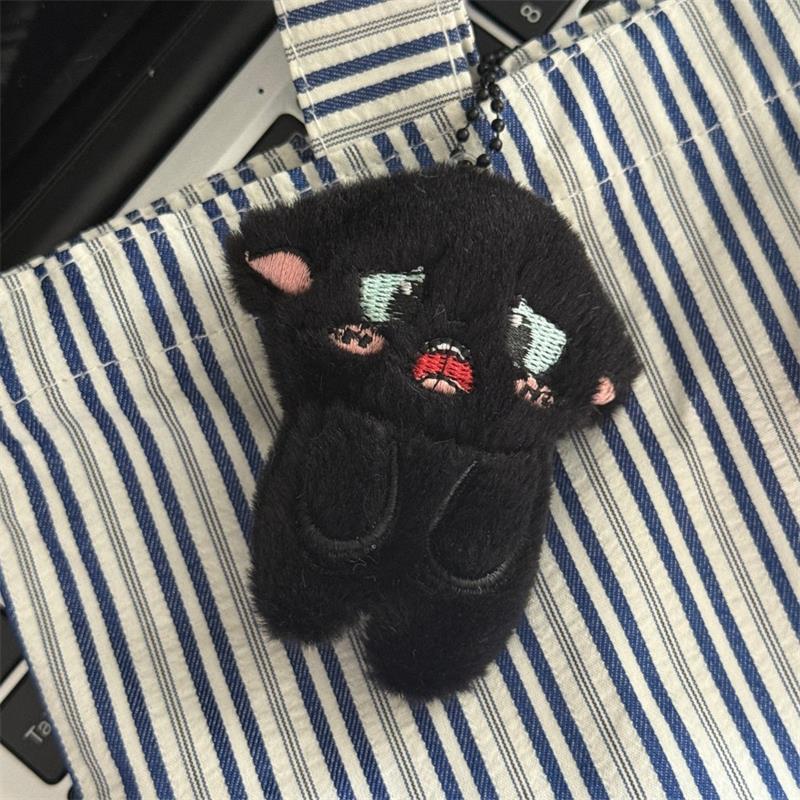 2/3 Pcs Cute Kitten Cat Plush Doll Toy Keychain Pendant Bag Hanging Ornament Backpack Charm Keyring Girl Birthday Christmas Gift