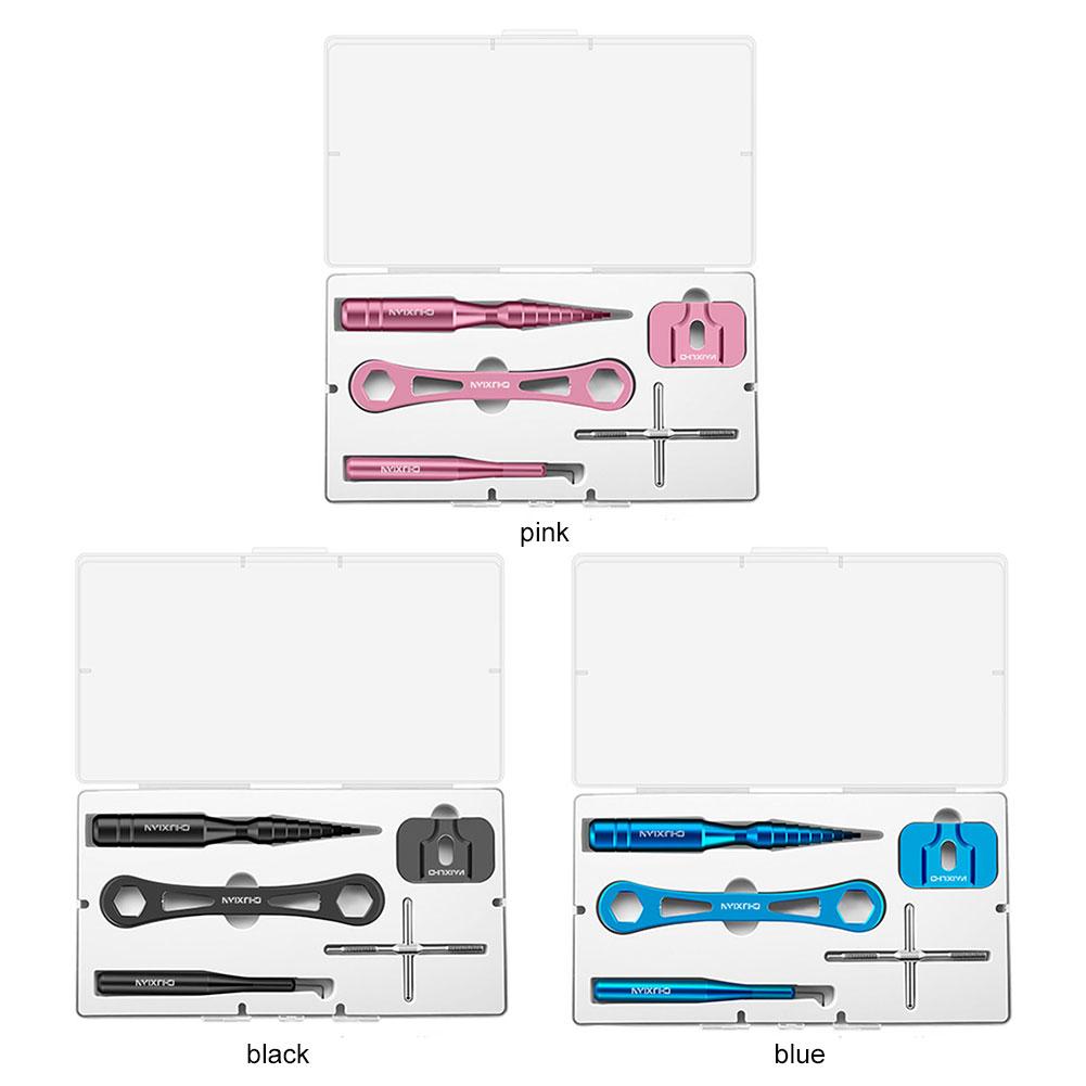 Spinning Wheel Remover Tool Fishing Reel Unload Maintenance Tool Kit Fishing Reel Removal Tool Fishing DIY Repair Tool Set