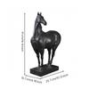 Horse Figurine with Base Rustic Decor Distressed for Living Room