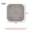 Shower Drain Hair Catcher Sink Strainer Drain Cover Shower Hair Catcher Silicone  Hair Filter Kitchen Bathroom Home Accessories
