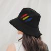 Women Wide Brim Sun Hat Cotton Fisherman Cap  for Out Travel