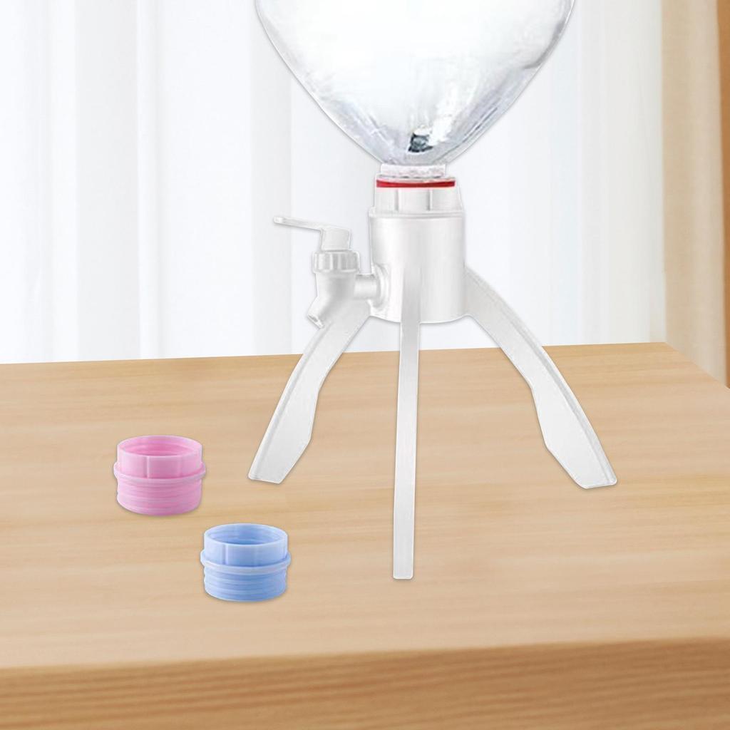 Bottled Water Stand Stable Dispenser Drink with Faucet Easy Carrying for