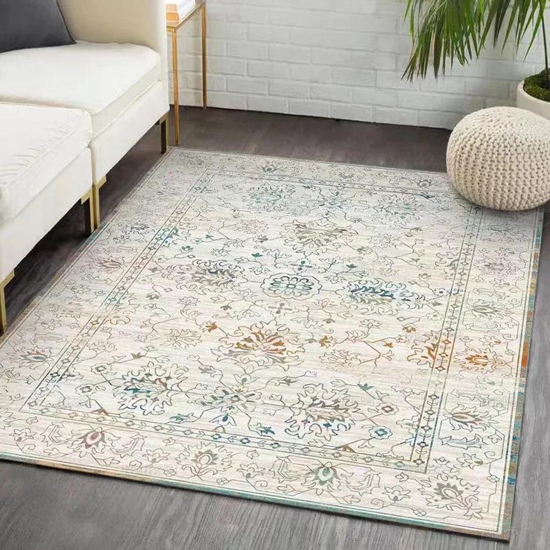 Exquisite and gorgeous style living room carpet home sofaanti slip carpethome decoration large area carpet bedroom floor cushion